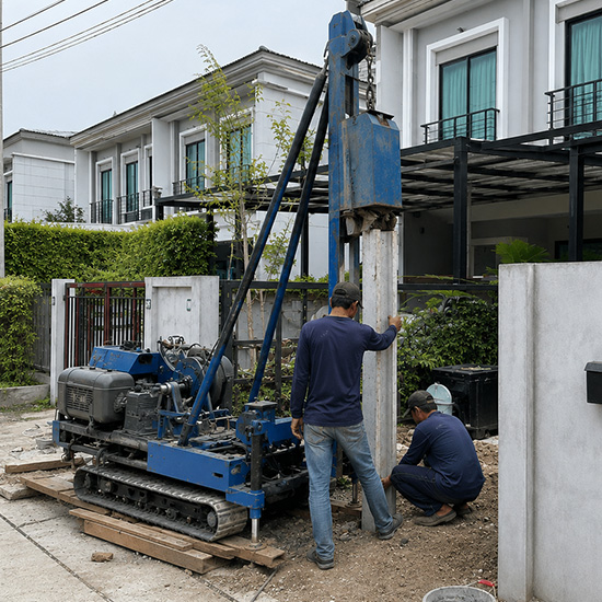 รับตอกเสาเข็มไมโครไพล์เพื่องานต่อเติมครบวงจร รับตอกเสาเข็มไมโครไพล์เพื่องานต่อเติมครบวงจร